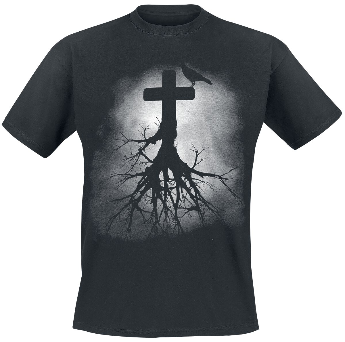 Gravetree - Gothic T-Shirt - S bis 5XL - für Männer - Größe L - schwarz