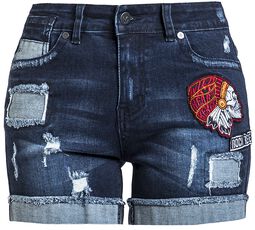 Shorts mit Destroyed Effekten, Rock Rebel by EMP, Short