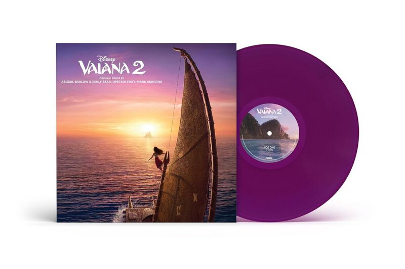 Moana Moana 2 Original Motion Picture Soundtrack LP multicolor