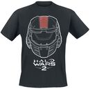 Wars 2 - Helmet, Halo, T-Shirt