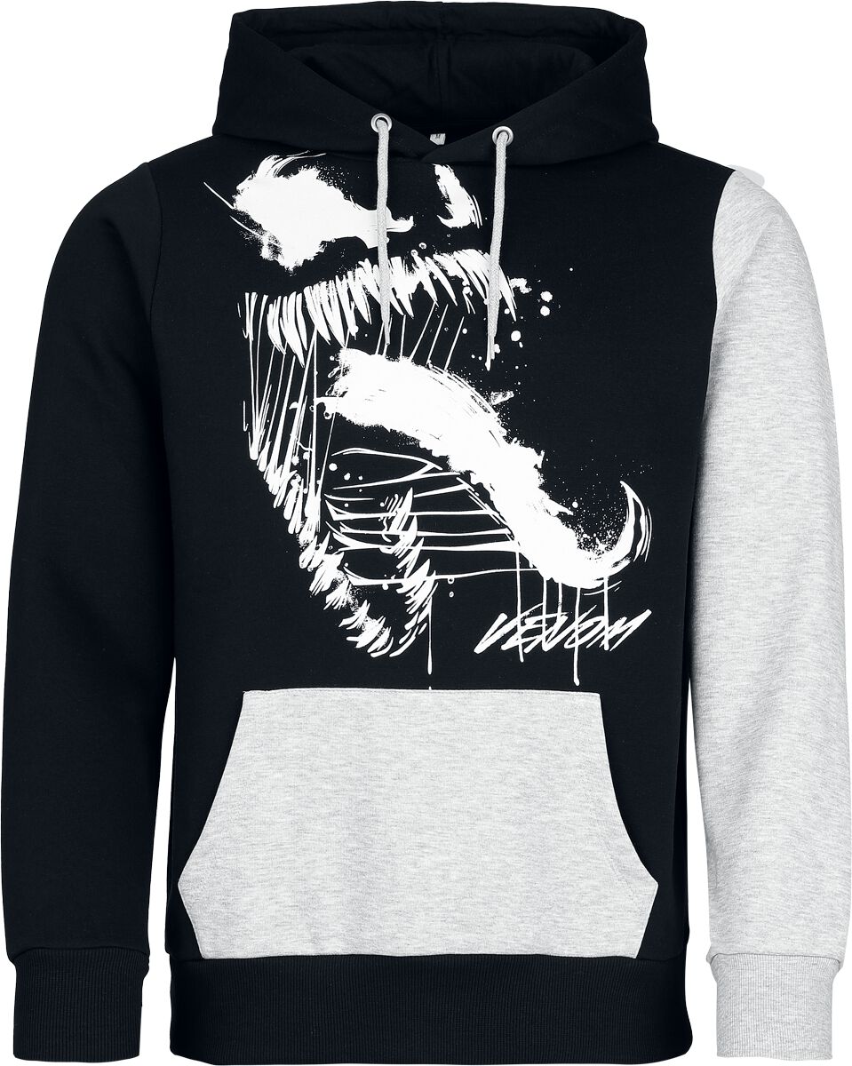 4068143356695 - Venom - Tongue Kapuzenpullover schwarz grau in 3XL
