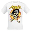 Not Man Skull, Anthrax, T-Shirt