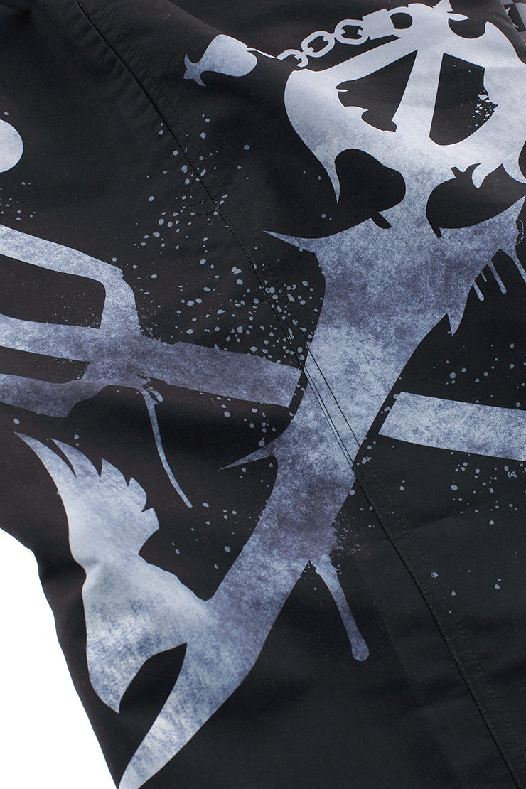 Kingdom Hearts Schlüsselschwerter Badeshort schwarz - 37.15% Rabatt