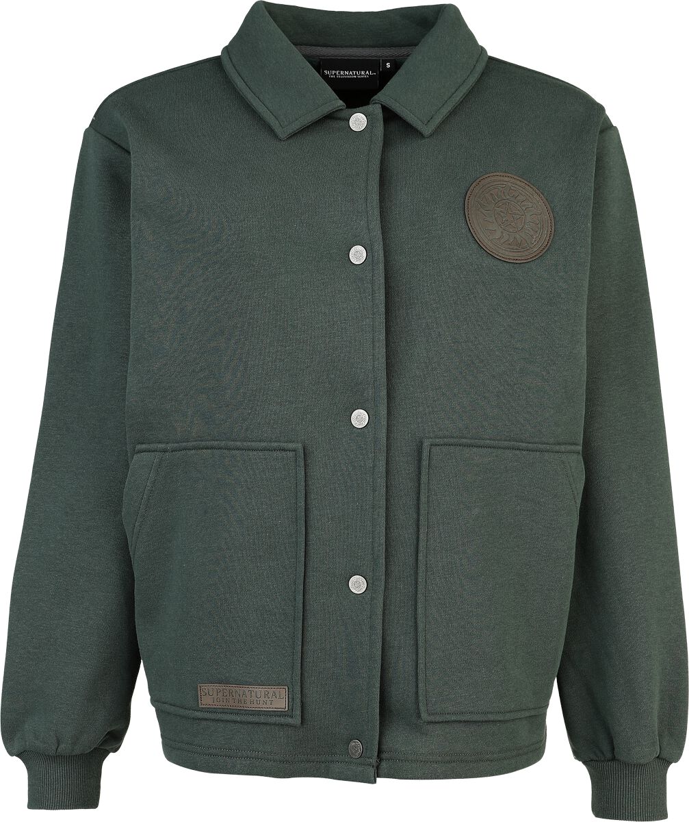 4068143335508 - Moons and Salt Circles Cardigan grün in XXL