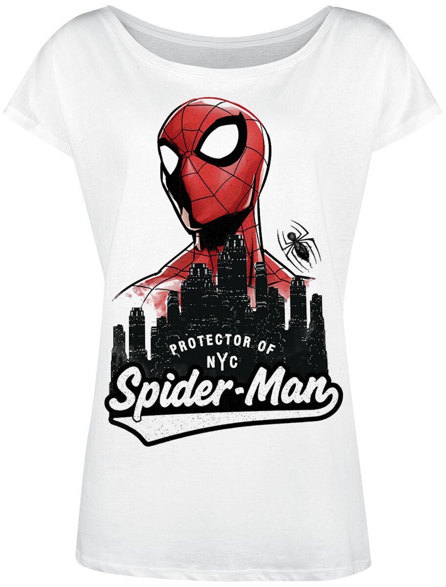 Spider-Man Protector Of NYC T-Shirt white