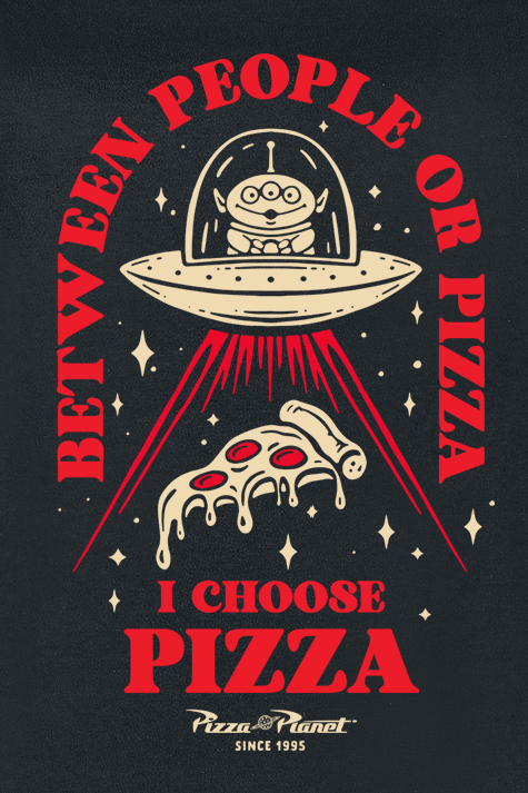 5052777857900 - Pizza Or People T-Shirt schwarz in M