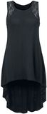 Vokuhila Lace Dress, Black Premium by EMP, Mittellanges Kleid