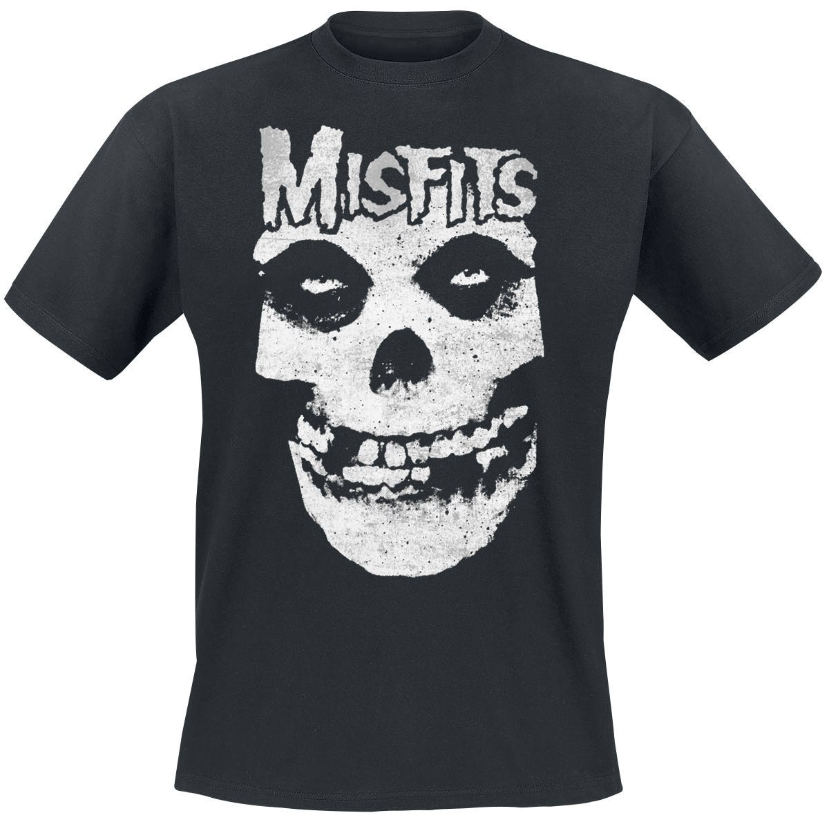 Misfits - Skull - T-Shirt - black image