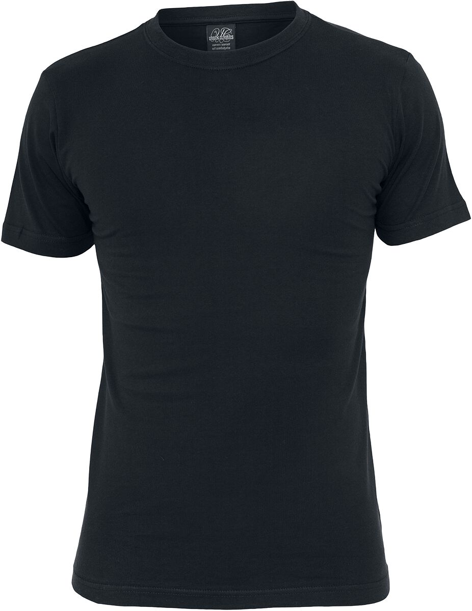 Image of T-Shirt di Urban Classics - Basic Tee - S a XXL - Uomo - nero