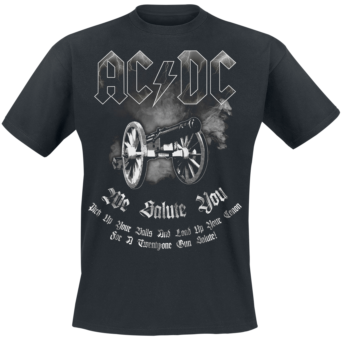 AC/DC - We Salute You - T-Shirt - schwarz - EMP Exklusiv!
