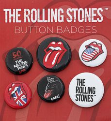 Badge Pack Mix, The Rolling Stones, Button