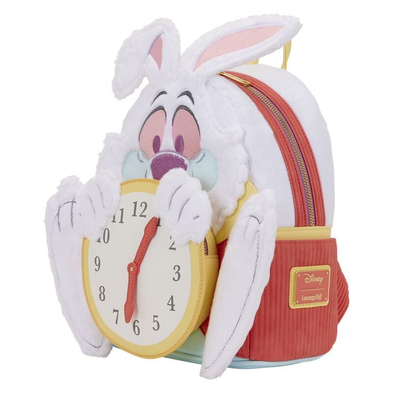 Mini ryggsekker Disney av Alice in Wonderland - Loungefly - White Rabbit flerfarget