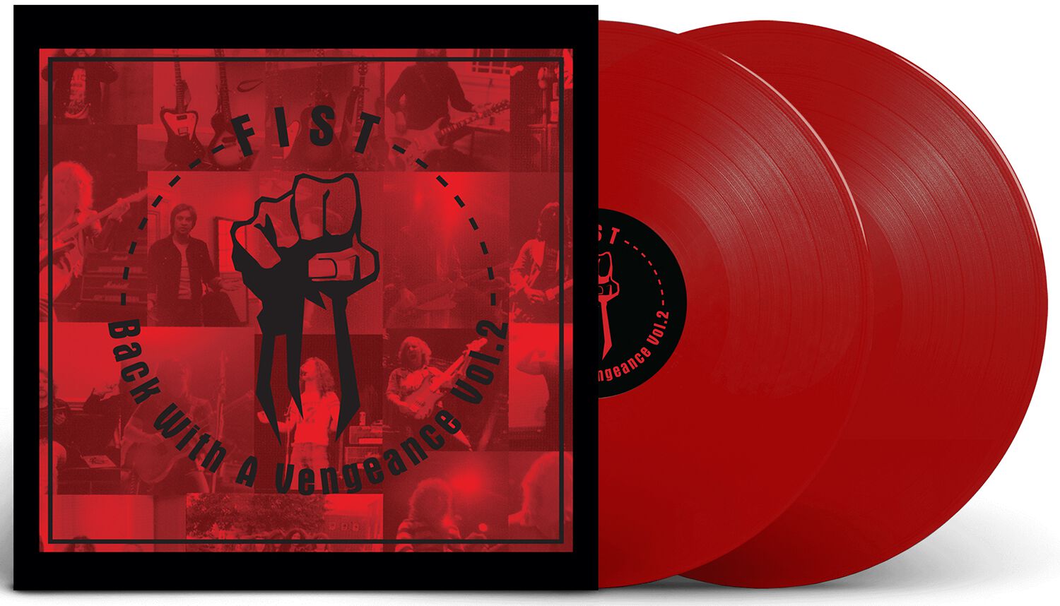 Image of Fist Back with a vengeance Vol.2 2-LP rot