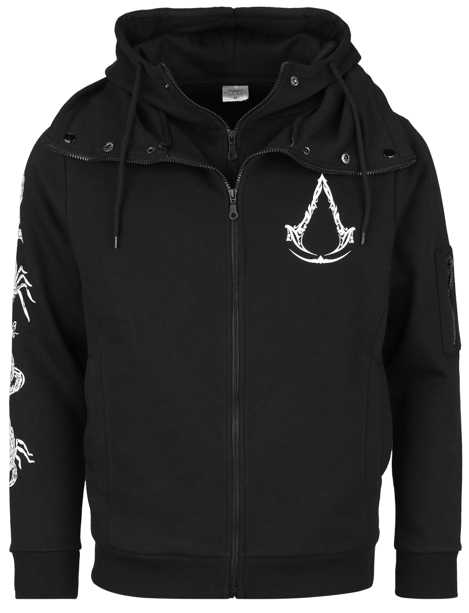 Assassin`s Creed - Mirage - Logo - Kapuzenjacke - schwarz
