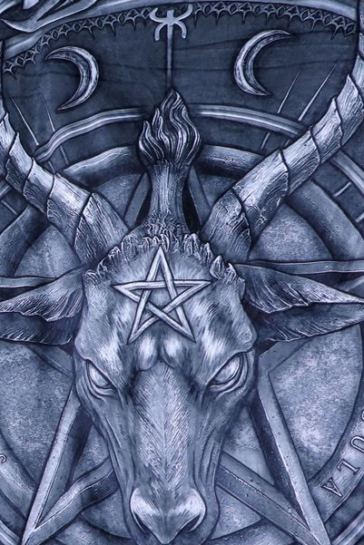 Nemesis Now Hold Of Baphomet Decke multicolor