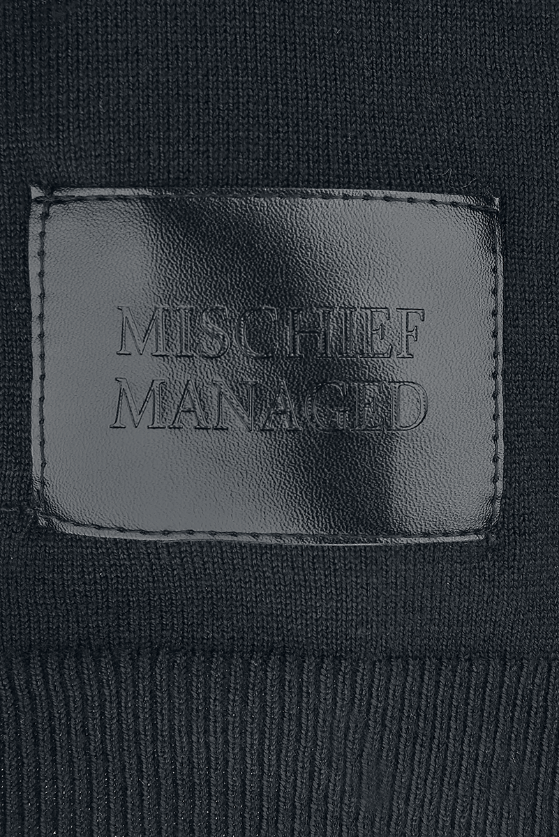 Harry Potter Karte des Rumtreibers Strickpullover schwarz