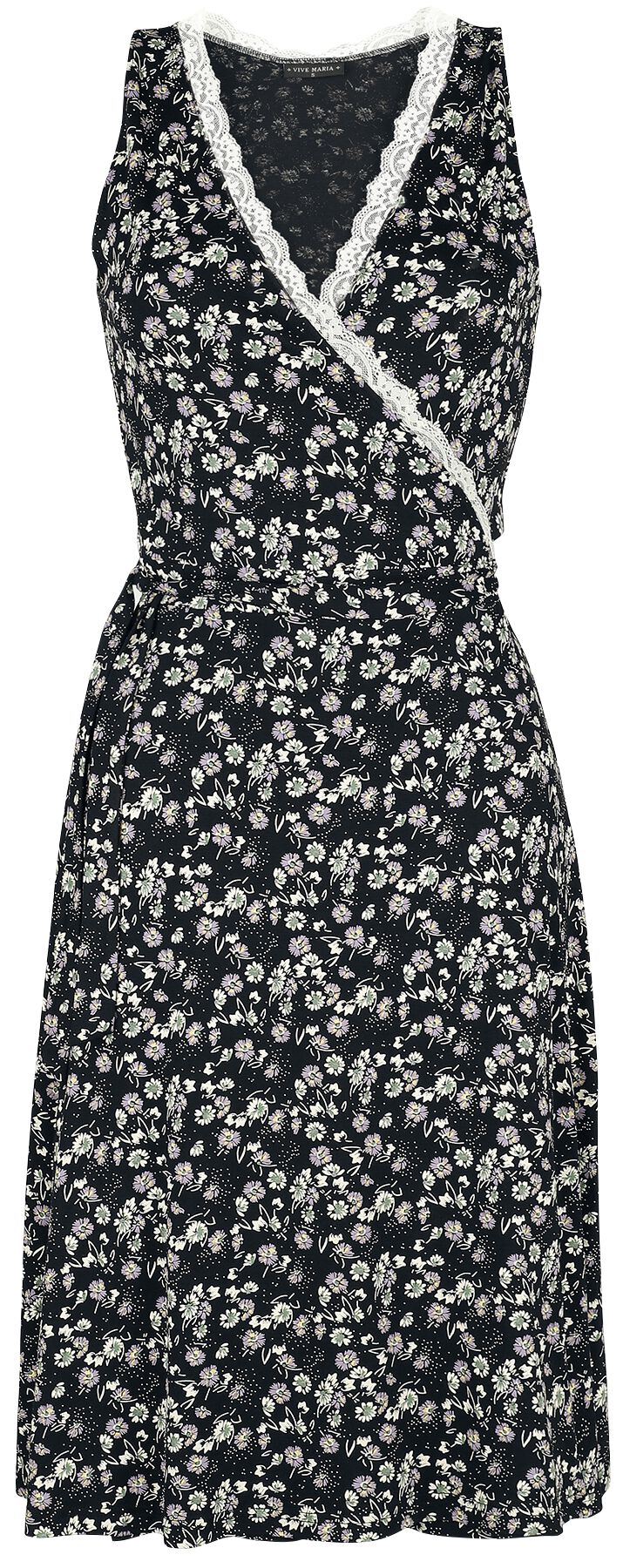 Vive Maria Midnight Flower Dress Mittellanges Kleid multicolor