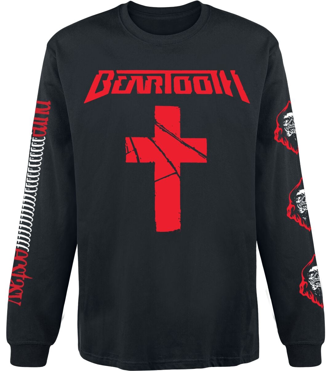 Beartooth Langarmshirt - Pure Ecstasy - S bis XXL - für Männer - Größe S - schwarz  - EMP exklusives Merchandise!