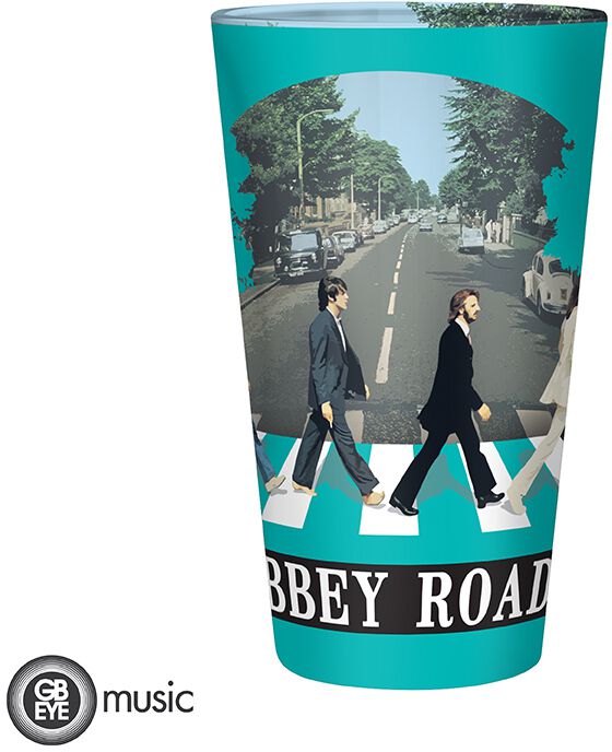 The Beatles Trinkglas - Abbey Road - multicolor  - Lizenziertes Merchandise!