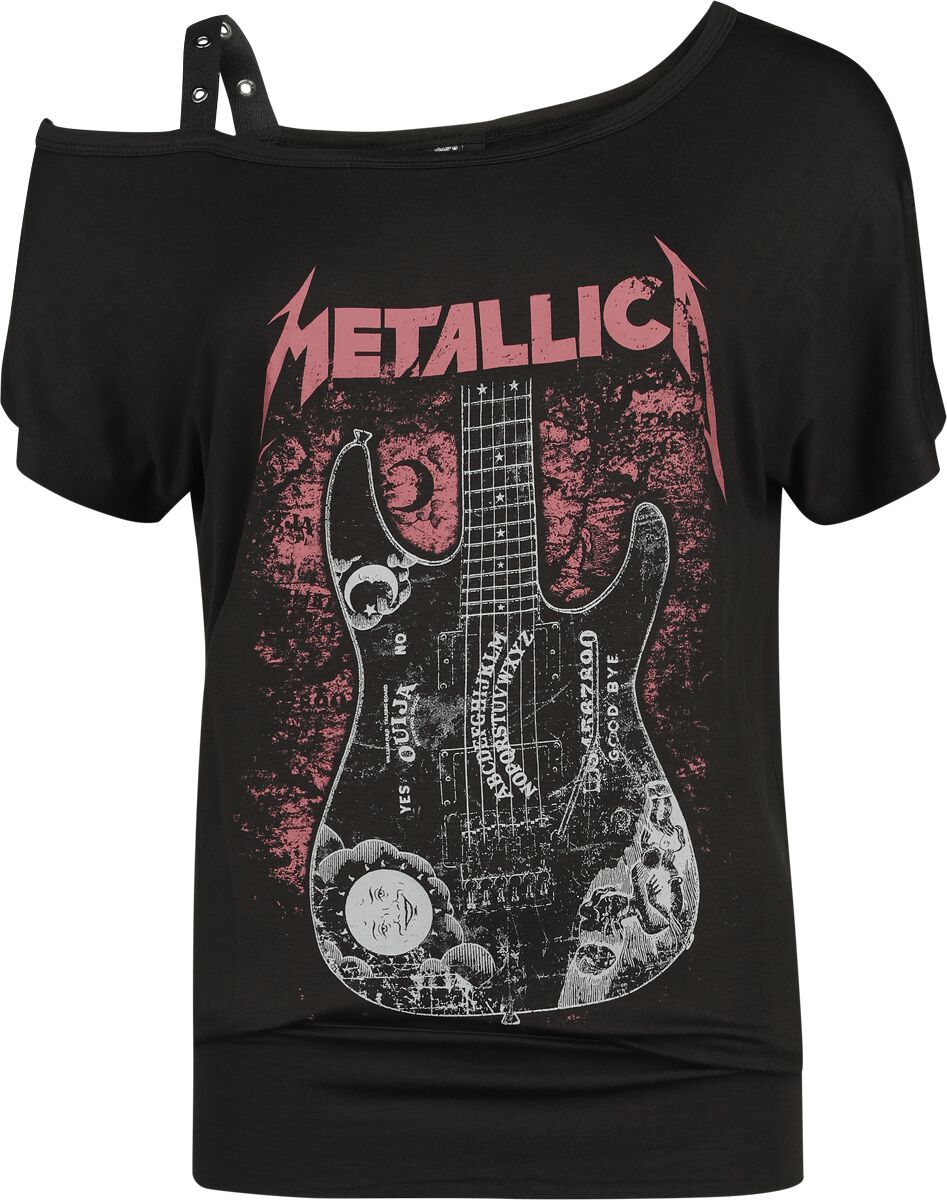 Metallica T-Shirt - EMP Signature Collection - S bis XXL - für Damen - Größe S - schwarz  - EMP exklusives Merchandise!