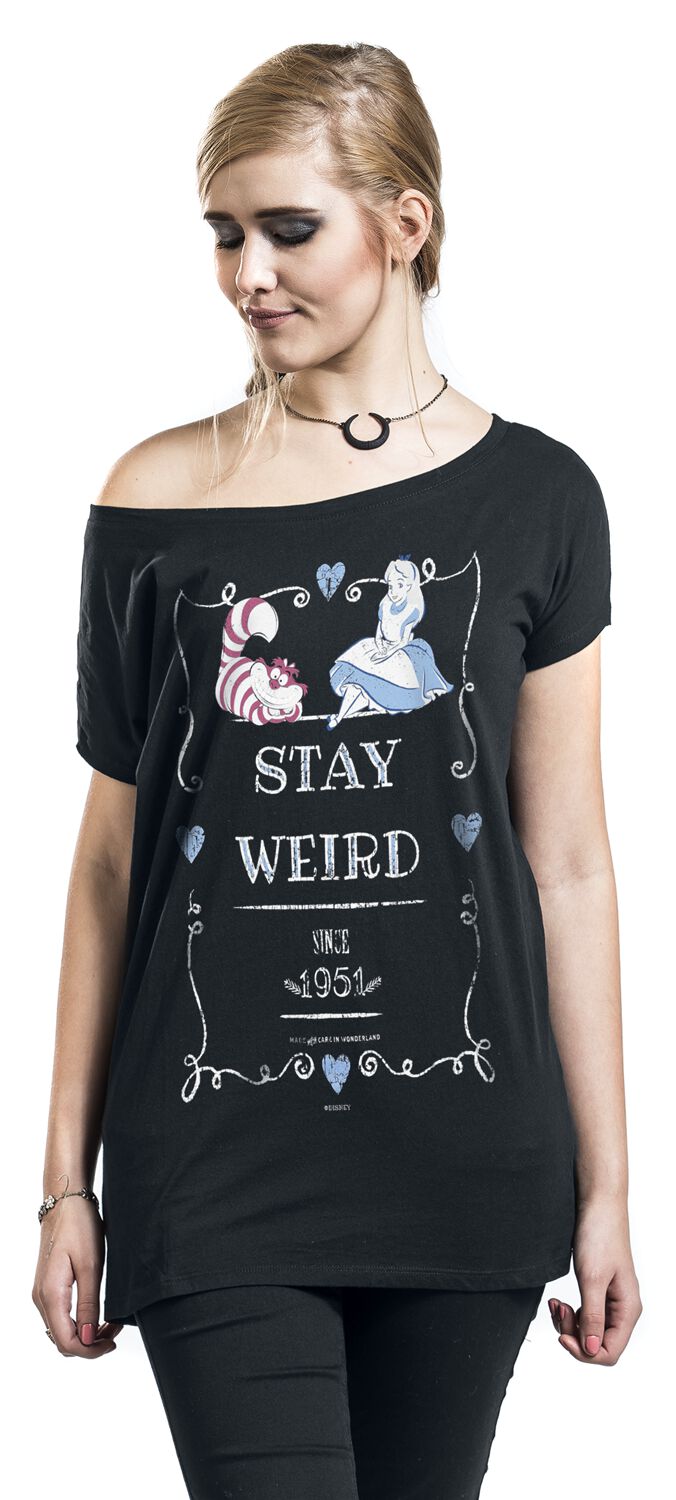 Alice im Wunderland T-Shirt - Stay Weird | EMP | EMP