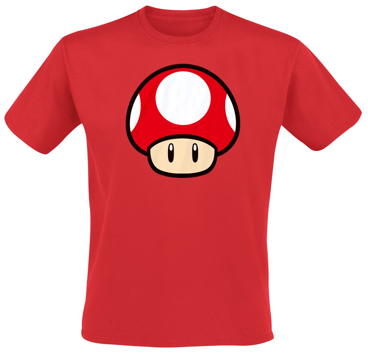 Super Mario Power Up T-Shirt red