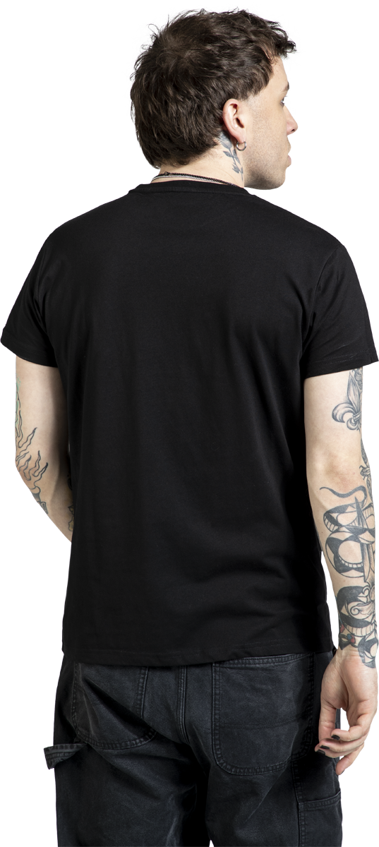 Thumbnail - Black Blood by Gothicana  T-Shirt schwarz in XXL