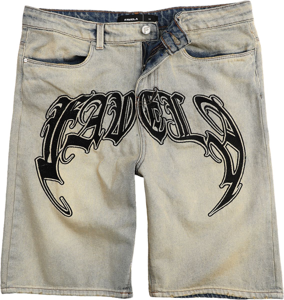 Favela  Shorts - AVES SAND WASHED DENIM V2 JORTS - for Men - sand