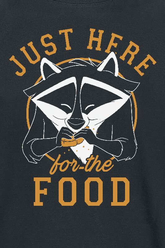Männer Bekleidung Just Here For Food | Pocahontas (Disney Classics) T-Shirt