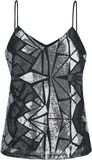 Glam Sequens Cami Top, Noisy May, Top