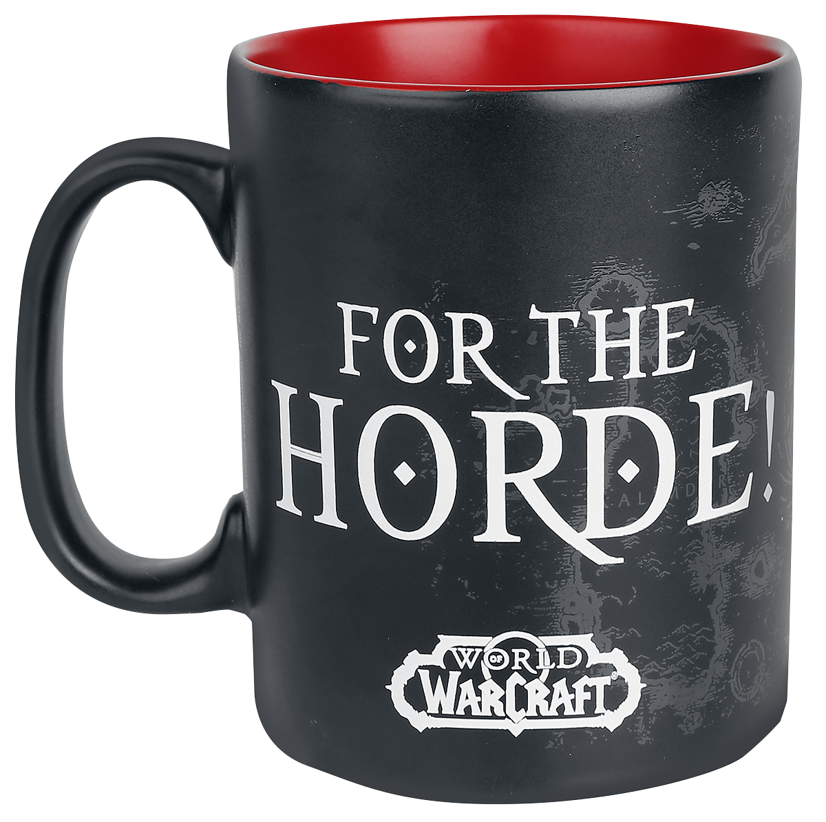 World Of Warcraft - Gaming Tasse - Horde - schwarz/rot