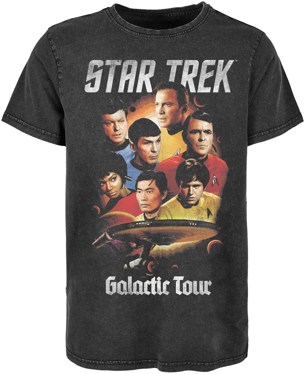 Star Trek The Original Series - Galactic Tour T-Shirt schwarz in L