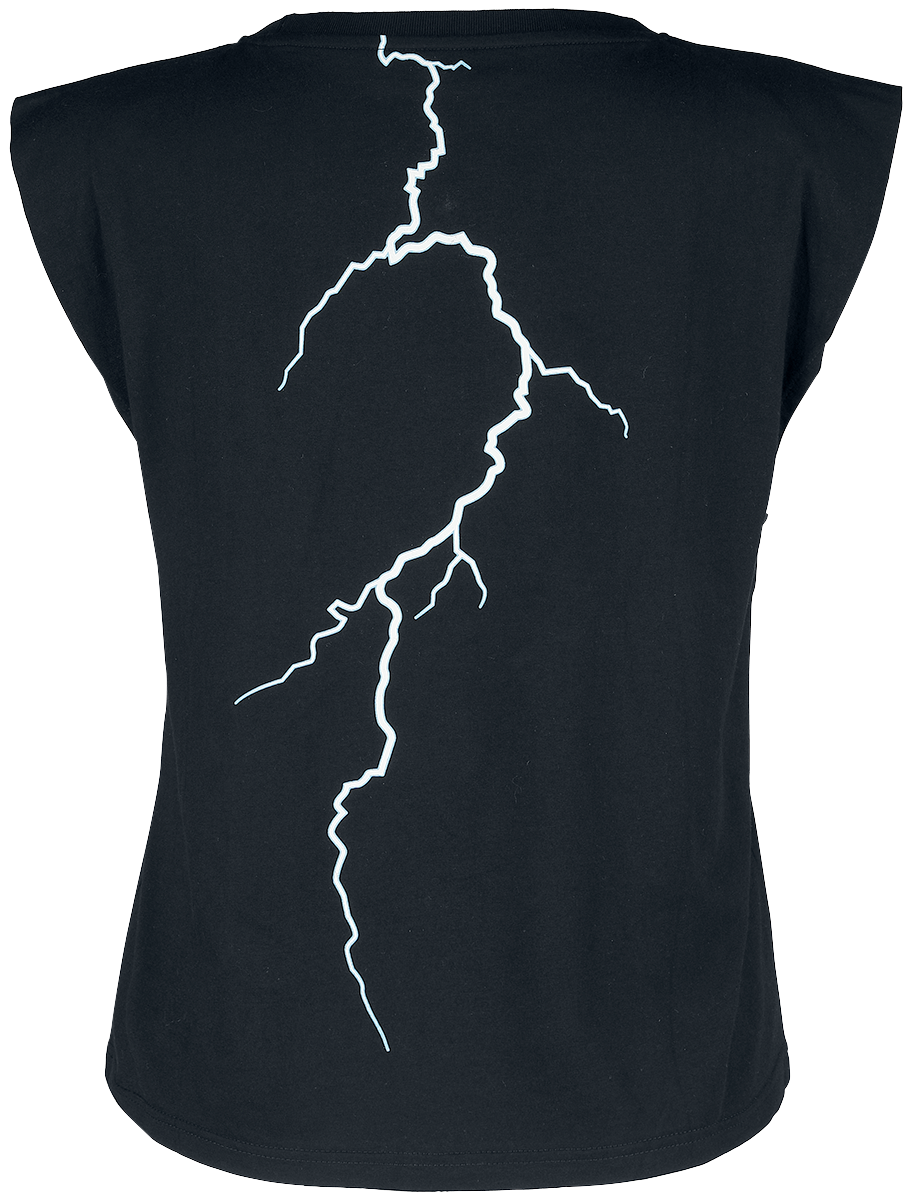 Thor Love And Thunder - Lightning Top schwarz