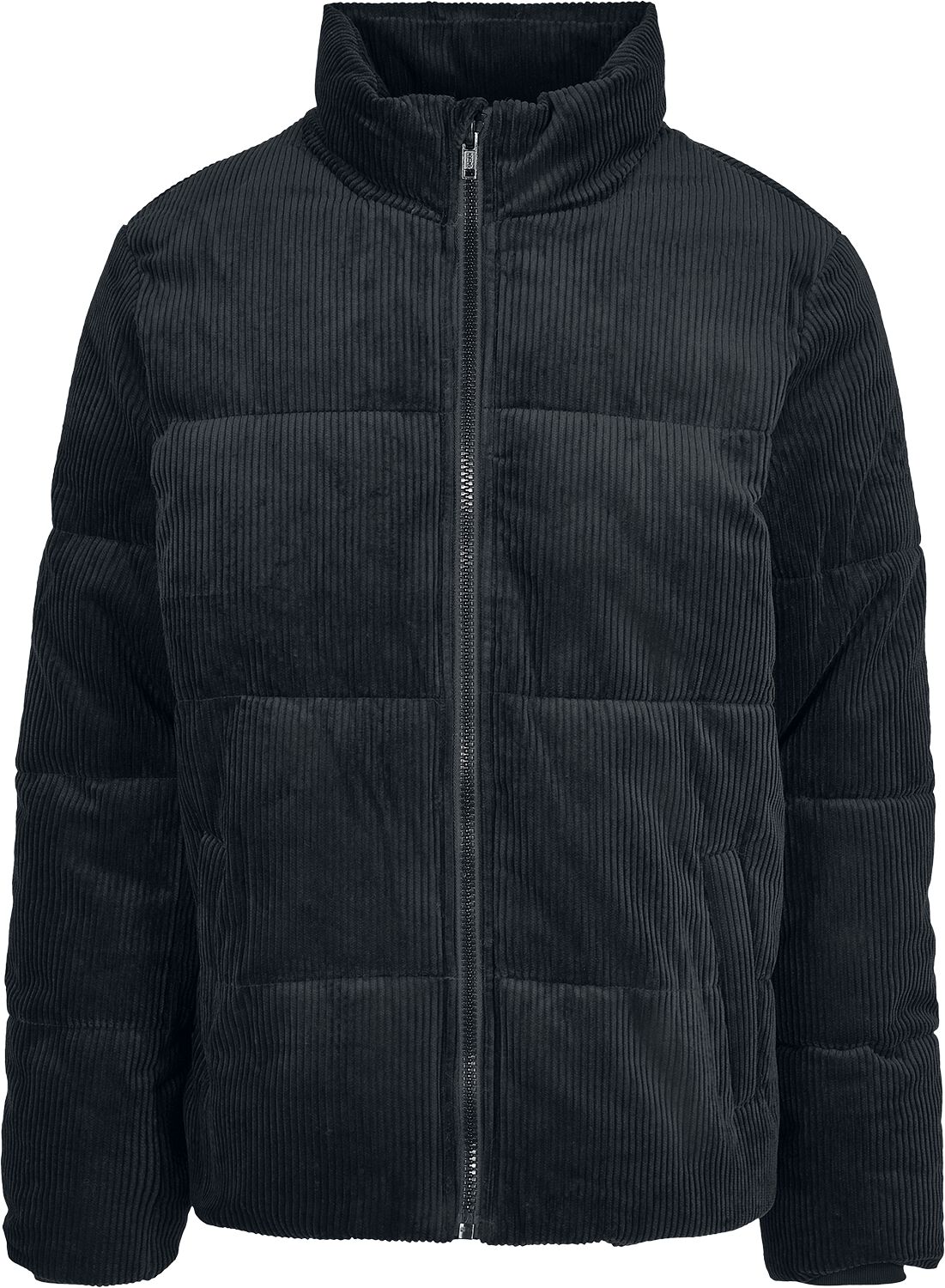Urban Classics Boxy Corduroy Puffer Jacket Winter Jacket black