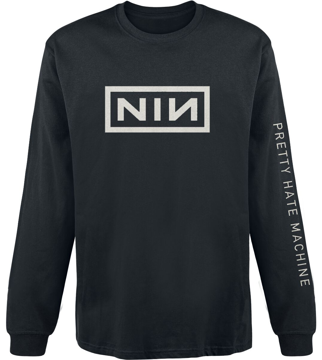 Nine Inch Nails Pretty Hate Machine Long-sleeve Shirt black
