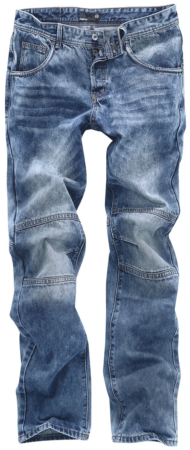 Forplay Jeans - Scott - W30L32 bis W38L36 - für Männer - Größe W32L32 - blau