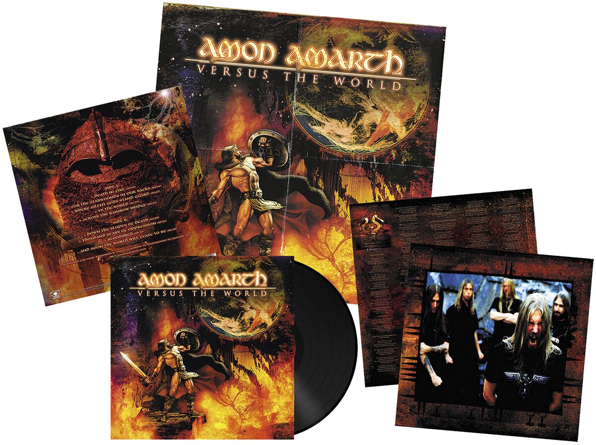 Levně Amon Amarth Versus the world LP standard