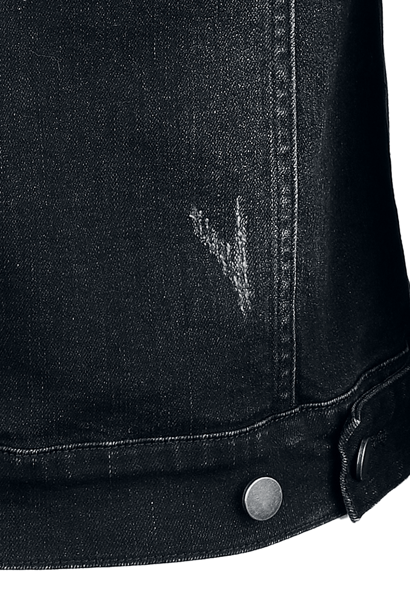 Thumbnail - Black Premium by EMP Essential Jeansjacke schwarz grau in S