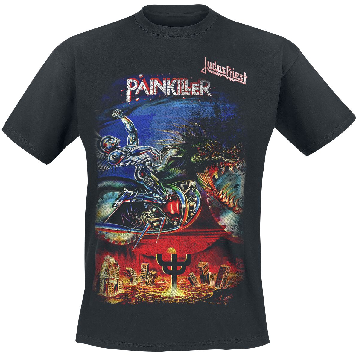Levně Judas Priest Painkiller Tričko černá