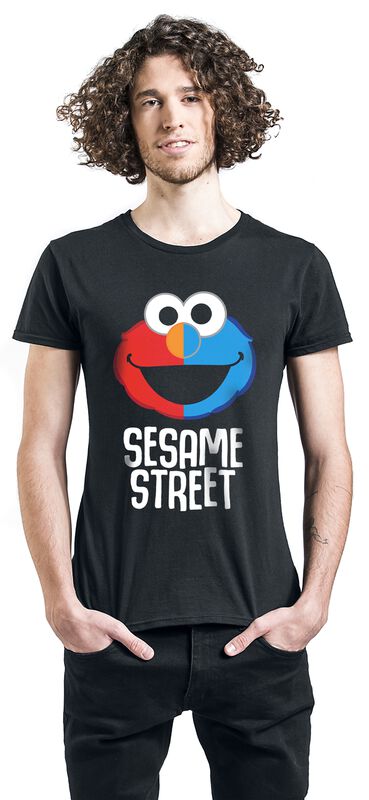 Große Größen Männer Elmo & Krümmel | Sesamstraße T-Shirt