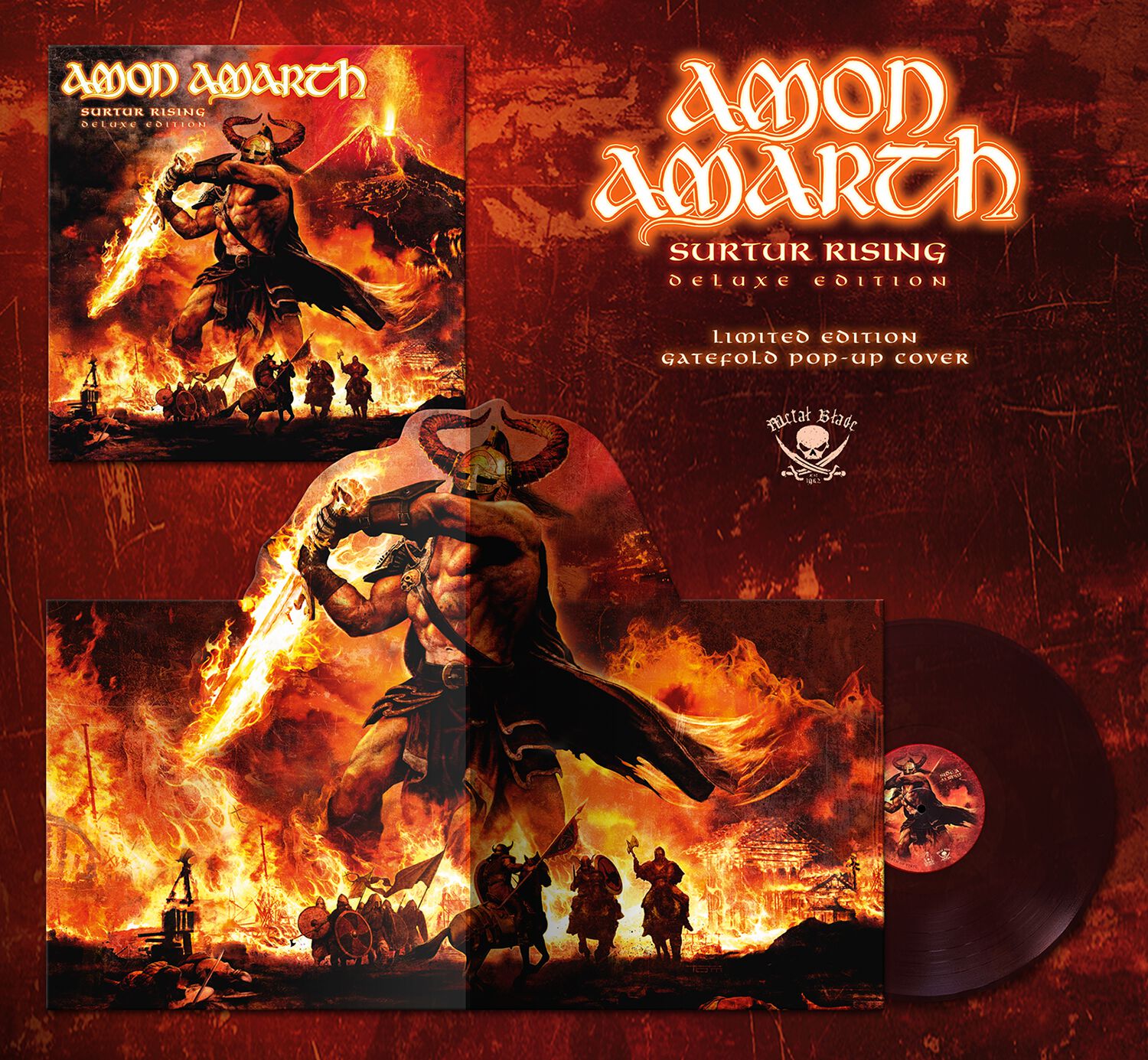 Surtur rising LP farbig von Amon Amarth