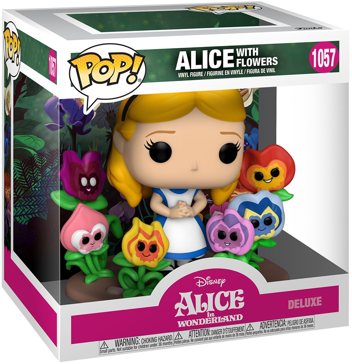 Funko Super Deluxe Disney de Alice Au Pays Des Merveilles - Alice Avec Fleurs (Pop! Deluxe)i - Funko