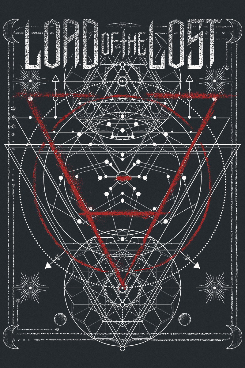 Lord Of The Lost Triangle T-Shirt schwarz