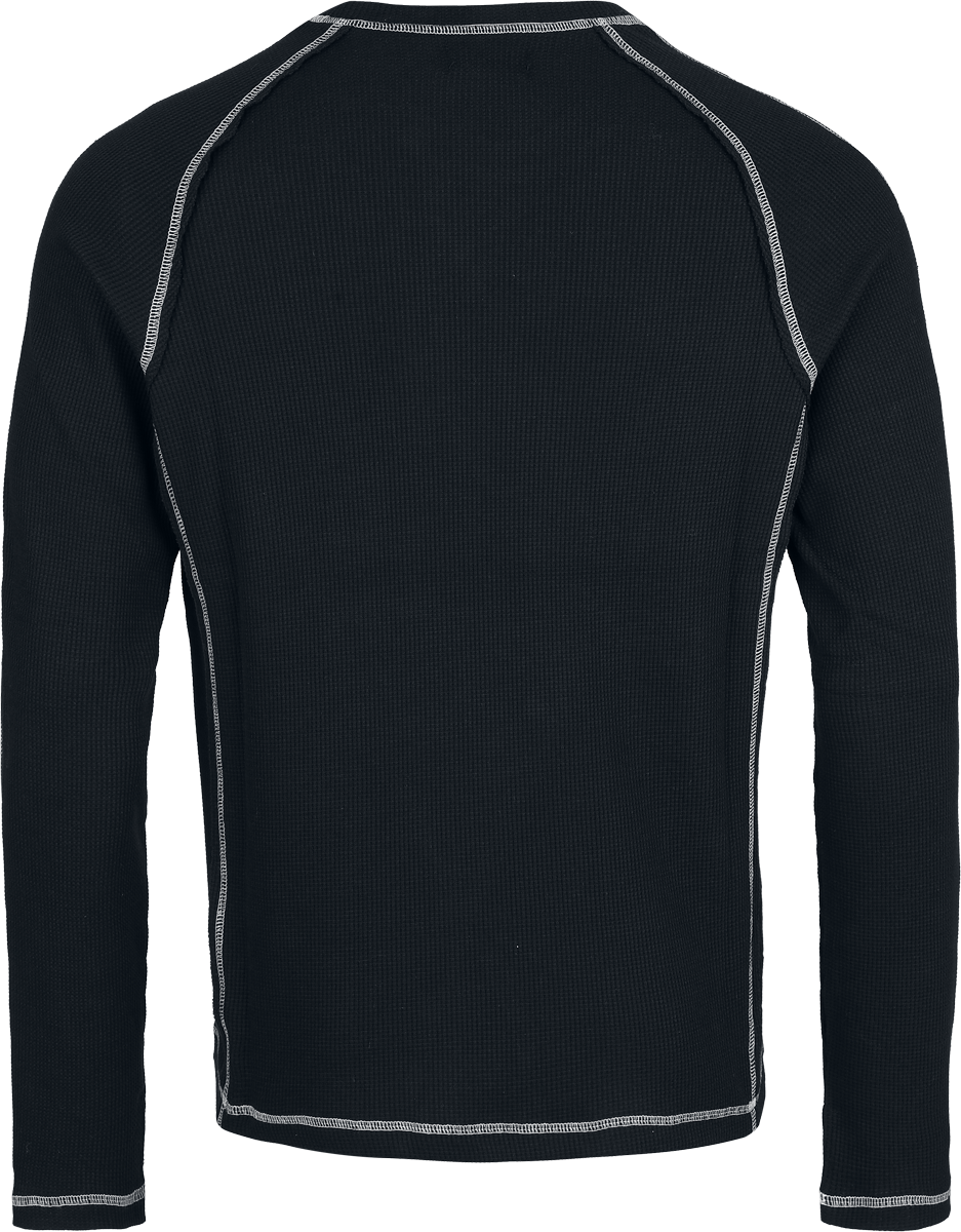 5057633325111 - Stardust LS T-Shirt Black Langarmshirt schwarz in XL