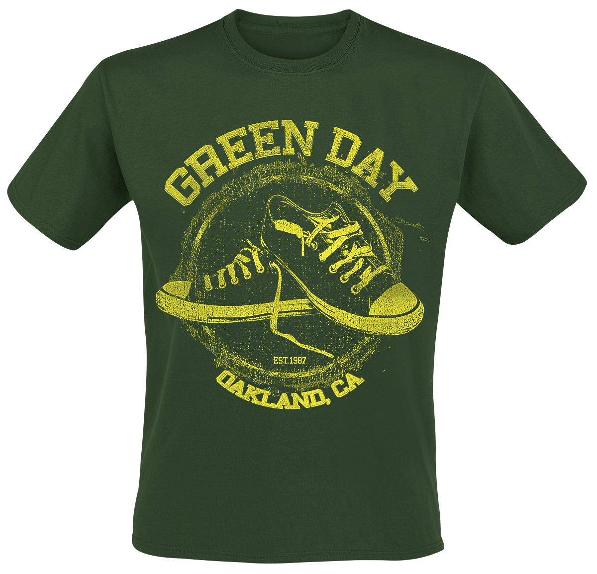 Green Day - All Star - T-Shirt - grün