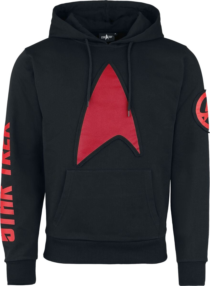 Star Trek Kapuzenpullover - To Boldly Go - M bis XXL - für Männer - Größe L - schwarz  - EMP exklusives Merchandise!