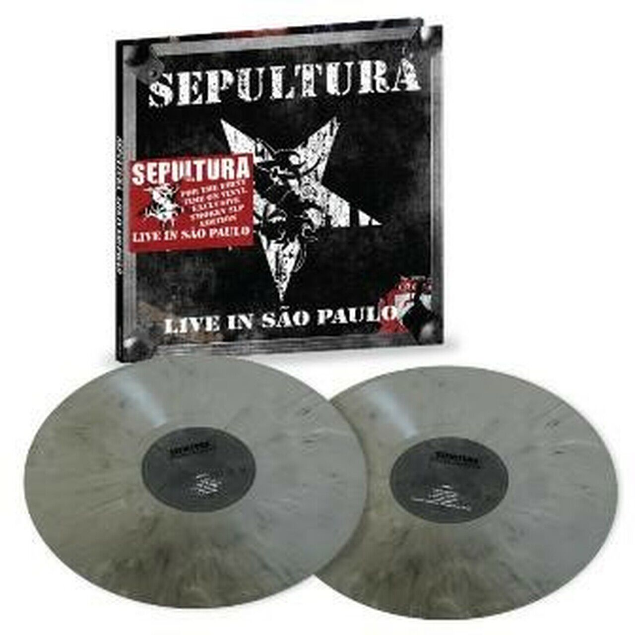 Sepultura Live in Sao Paulo LP farbig