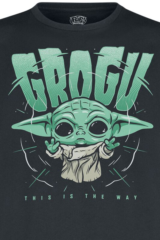 Filme & Serien Bekleidung Star Wars - The Mandalorian - Grogu | Funko T-Shirt