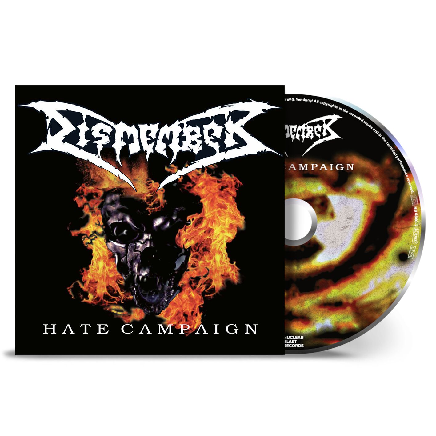Dismember Hate campaign CD multicolor