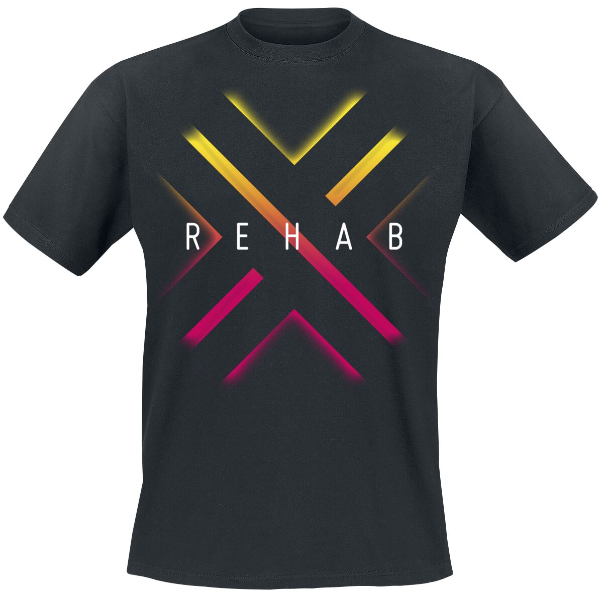 Image of Eskimo Callboy Rehab Glow T-Shirt schwarz
